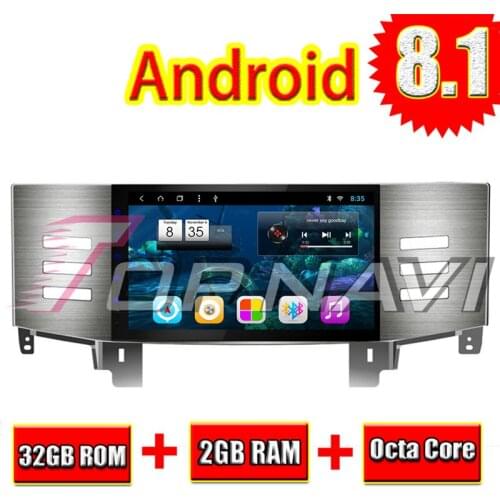 Vehicle Multimedia Player for Toyota REIZ 2007 2008 2009 9'' Android 8.1 Topnavi Car Auto Media Audio NO DVD GPS Navigation 2Din