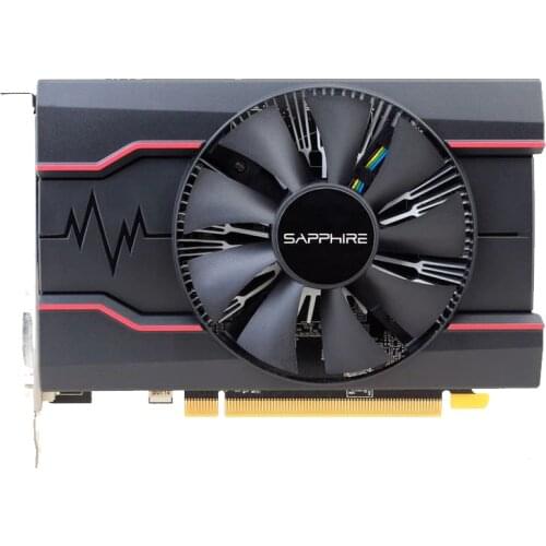 Used,Sapphire RX550 2GB DDR5 Graphics Cards PC Desktop Computer Game card PCI-E X16