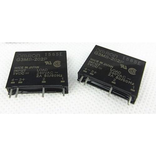 FREE SHIPPING 10pcs/Lot OMRON Solid state relay G3MB-202P 5VDC 12VDC 24VDC 5V 12V 24V New