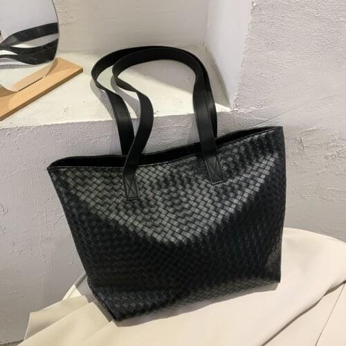 Large Luxury Handbags Women Bags Designer Plaid Chain Shoulder Bag Big White Tote Bags for Women Rhombus Handbags PU Leather Bag