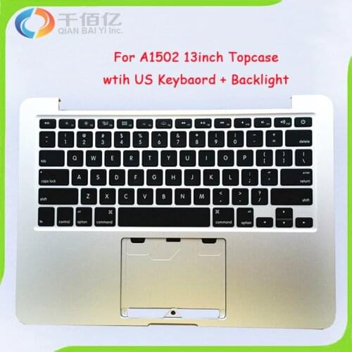 Top case for MacBook Pro Retina 13" A1502 with Keyboard US layout Late 2013 Mid 2014 661-8154