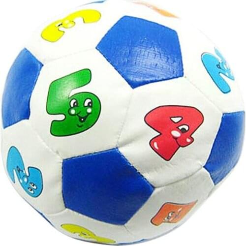 Children Kids Funny Educational Development Toy Baby Learning Colors Number Rubber Ball Plaything Outdoor Sport Football