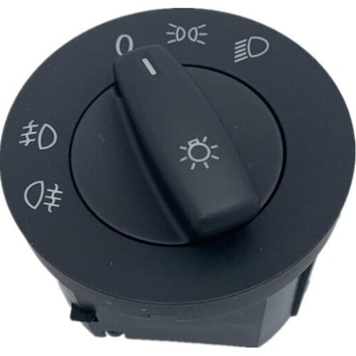 For VW Caddy III Touran Jetta Golf V VI 5 6 Jetta Passat B6 CC Rabbit 1K0941431Q Headlight Switch Fog Head Light Lamp Knob