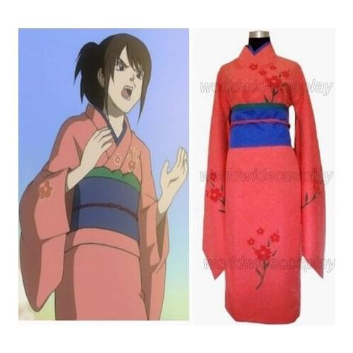 Gintama Tae Shimura Cospplay Costume Free Shipping Custom Made for Christmas