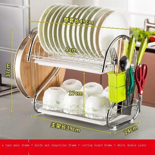 Egouttoir Vaisselle Almacenaje Keuken Organizer Organizadores De Supplies Dish Cocina Cuisine Mutfak Kitchen Storage Rack Holder