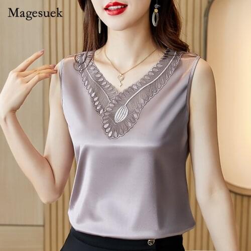 Женские шелковые майки Magesuek China At AliExpress