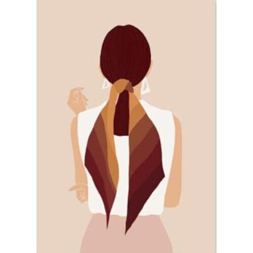 Girl Abstract Cross Stitch diamond painting kit Picture of diamond paint DIY diamond mosaic Diamond Embroidery XN1436