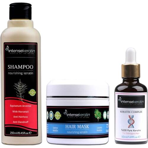 Keratin Care Set, Burning Hair Care Set, (450ml) Conditioner For Dry Damaged Hair Treatment