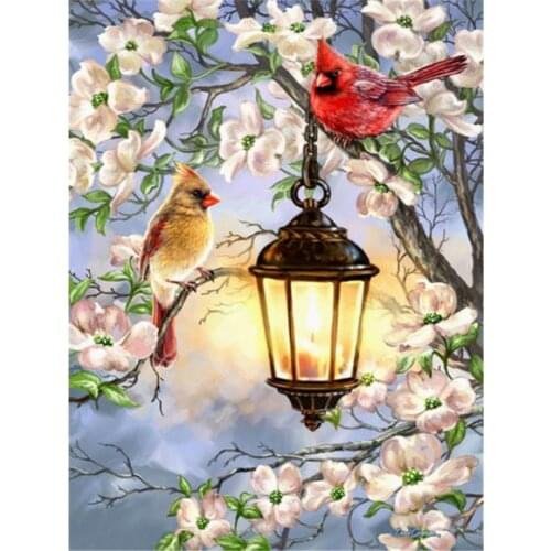 Animal Bird DIY Embroidery 11CT Cross Stitch Kits Needlework Craft Set Printed Canvas Cotton Thread Home Decoration Dropshipping