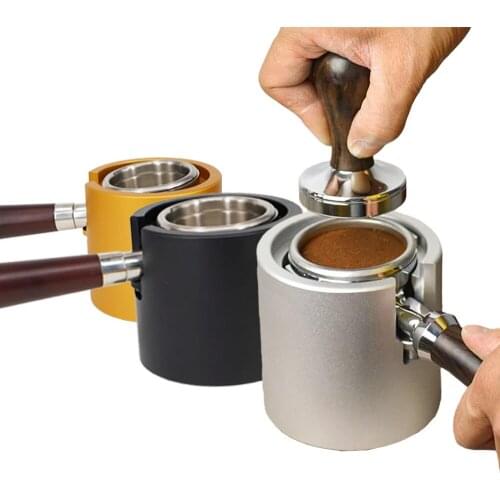 Sturdy Stainless Steel Adjustable Espresso Coffee Tamper Stand Barista Tool Tamping Holder Rack Shelf Coffee Machine Tool