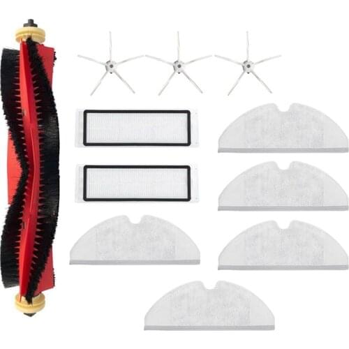 Replacement Mop Cloths Rags Wheel Roller Main Brush HEPA Filter for Xiaomi Roborock S5 MAX S6 Pure S6MaxV Spare Parts
