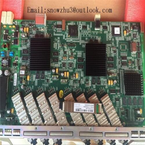 Brand new ZTE GTTO 10G high speed GPON 8 ports board with 8pcs modules, use for OLT C300 C320
