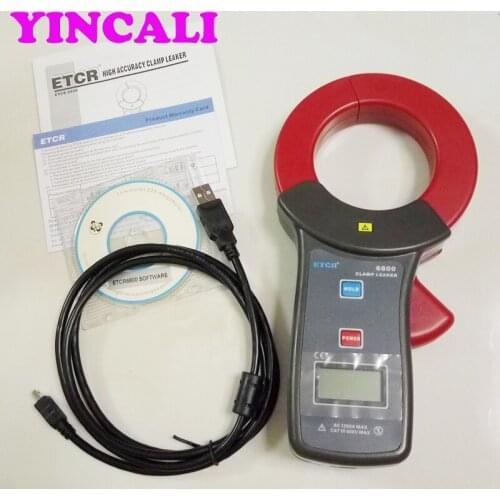 High Accuracy Clamp Leakage Current Meter ETCR6800 Measurement of AC leakage current, AC current and on-line measurement