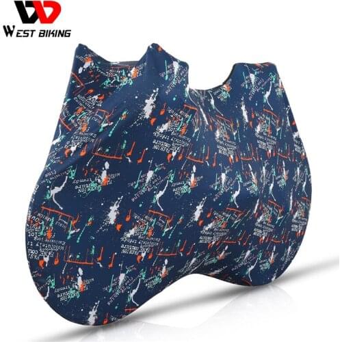 WEST BIKING Bike Anti-dust Protector Cover Road MTB Bicycle Wheels Frame Cover Scratch-proof Storage Bag Cycling Accessories