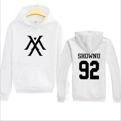 K-POP KPOP Monsta X Album I.M JOOHEON MINHYUK SHOWNU YOOKIHYUN Harajuku Sweatshirt Hoodie Long Sleeve Fleece Hooded Jacket Women