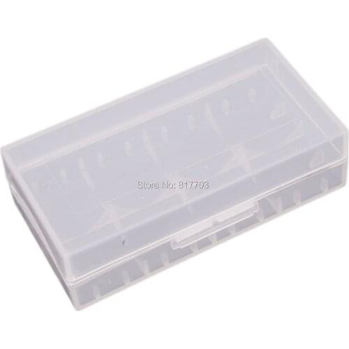 1pcs 18650 Battery Storage Box Case 18650 Battery Holder Case Box for 18650 Battery with Hook Holder Free Shipping
