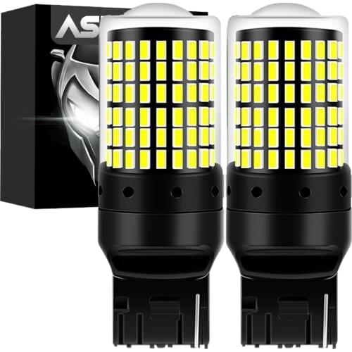 2PCS CanBus S25 1156 BA15S P21w BAU15S PY21w T20 7440 W21W 3157 P27/7W T25 LED Bulbs Error Free Turn Signal Lights Brake Lamp