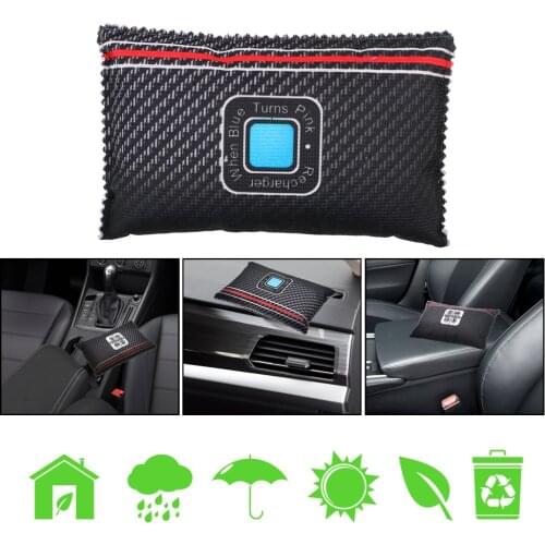 Car Silica Gel Dehumidifier Bag Moisture Damp Absorber Anti Mist Moisture Absorbing Bamboo Charcoal Bag Car Desiccant
