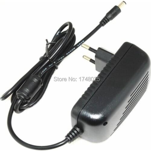 Free shipping 12v 3a wall adapter 36W EU input 100 240v ac 5.5x2.1mm 0.9m DC cable DC Adapter transformer