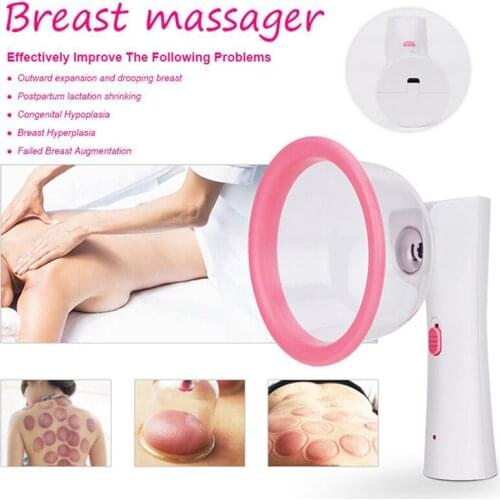 Fast Delivery Electric Breast Enhancement Instrument , Breast Enhancement and Expansion, Chest Far Infrared &Vibration Massage