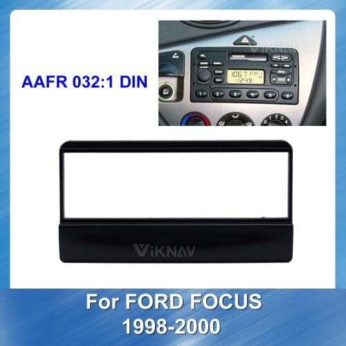 For Ford Focus 1998 1999 2000 Car Radio Fascia Cover Panel Frame Kit Refitting DVD Frame Special Dash Trim Android Pantalla