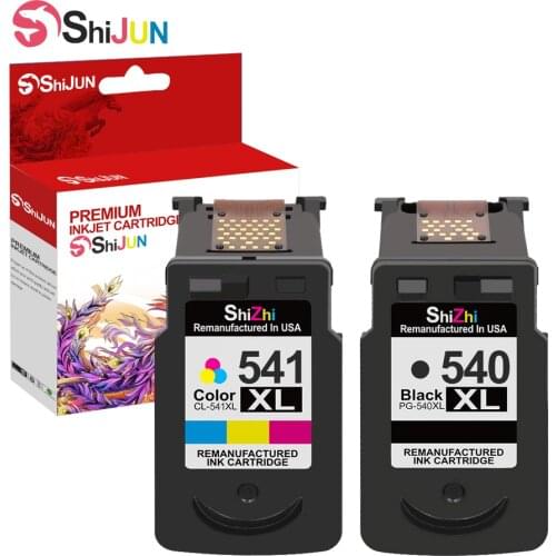 SHIJUN Ink cartridge Compatible For PG 540XL CL 541xl For Canon PIXMA MX475 MX515 MX525 MG2150 MG2250 3150 MG3250 MG4150 printer