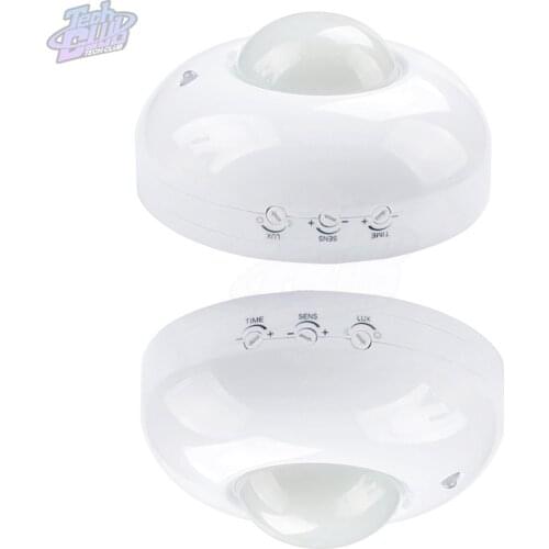 AC110V-240V PIR Infrared Sensor Switches High Sensitivety Human 360 Degree PIR Infrared Body Security Automatic Motion Sensor