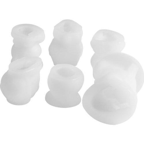 Ice Cube Mold Silicone Cute Animal Ice Cube Mold Abrasive 3D Ice Cube Mold Bear Mold Silicone Creative Coffee Milk Tea Ice cube