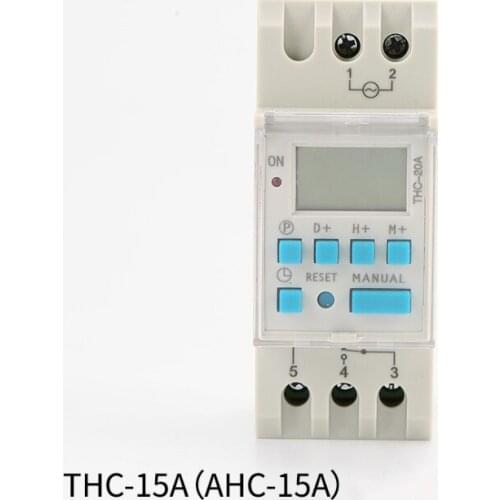 Photovoltaic Solar Street Lamp Controller THC-15A Time Controller Switch AHC-15A Time Switch DHC-15A Timer