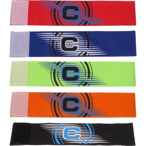 Captain Armband Youth & Adult Size Football Soccer Elastic Armband