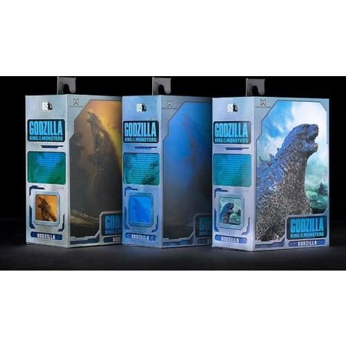 Godzillas Vs King Kong The King of Toys and The King of Monsters Hand-made Movie Nuclear Jet Model Doll with Movable Joints