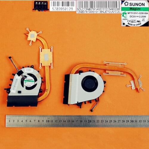 New Laptop Cooling Fan for ASUS PU451J PU451JF PU45JR(For Independent Graphics ,Heatsink PN:MF75120V1-C230-S9A eplacement Repair