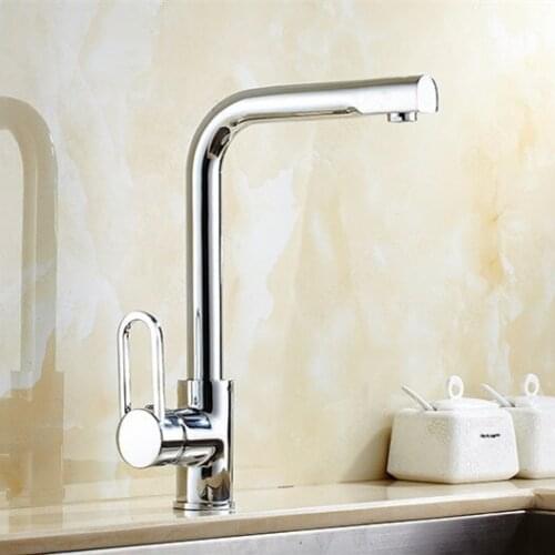 Single handle pull down kitchen sink mixer tap with solid brass hot cold kitchen water faucet from china