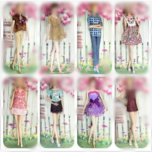 30cm Doll Dress Fashion Clothes suit for licca For Barbie Doll for blythe Accessories Baby Toys Best Girl' Gift wave 7