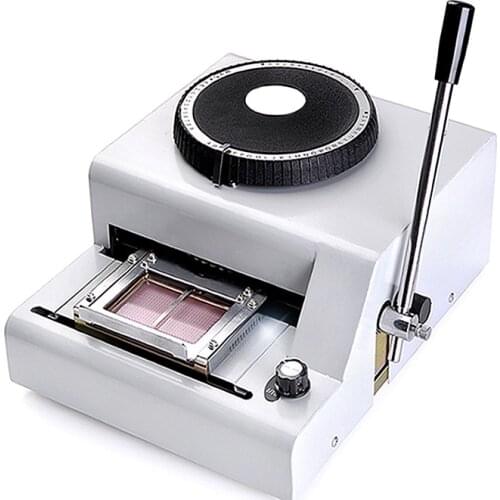 PVC Coding Printing Machine 68 Characters Manual Coding Machine Hot Selling Small Embossing Machine DD-68C