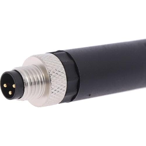 1Pc M8 Sensor Connector 3/4 Pin Male/Female Straight Angle Screw Threaded Plug Coupling Hot Sale