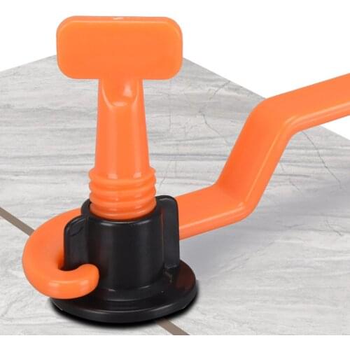 50Pcs Tile Leveling System Toolkit Level Wedges Alignment Spacers for Leveler Locator Spacers Plier Flooring Wall Tile Carrelage