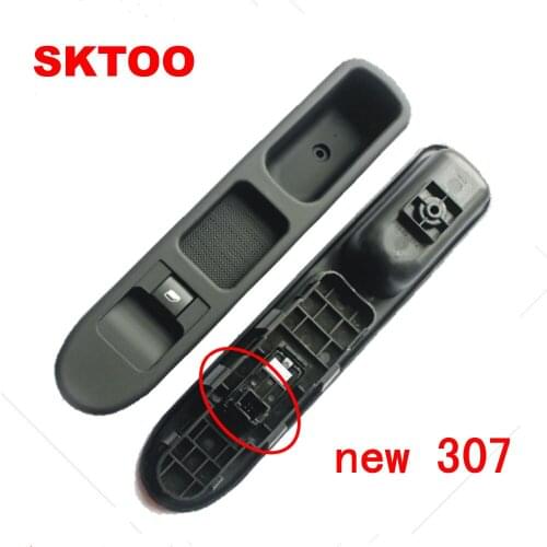 SKTOO (new)Right Front Power Window Switch For Peugeot Window glass Control switch 2008-2013 307 307CC 307SW Free Shipping