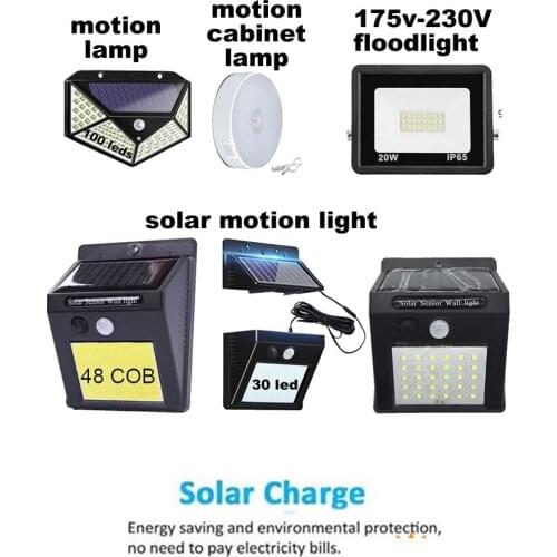 Solar Light LED Outdoors Solar Garden Light Waterproof PIR Motion Sensor Wall Lamp Spotlights Emergency Street Solar Lamp indoor