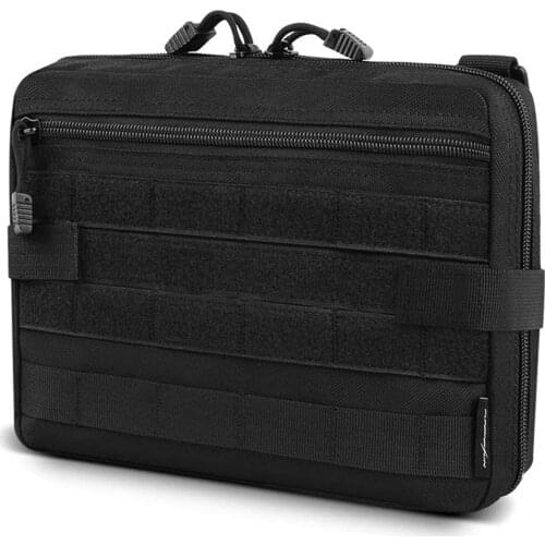 Tactical Admin Pouch Molle Pouch Utility EDC Tool EMT Bag Accessory Bag Military Gadget Gear Bag for Hunting Multi-tool