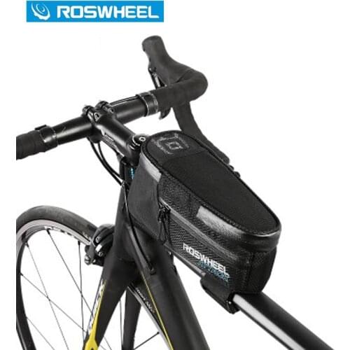ROSWHEEL Bike Bag Bicycle Bag Front Frame Top Tube Bag Bicycle Cycling Bags Accessories NEW 1.5L 100% Waterproof In Stock