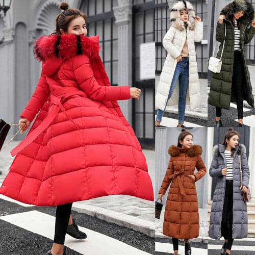 XINGTUO Women's Down Jackets With Fur