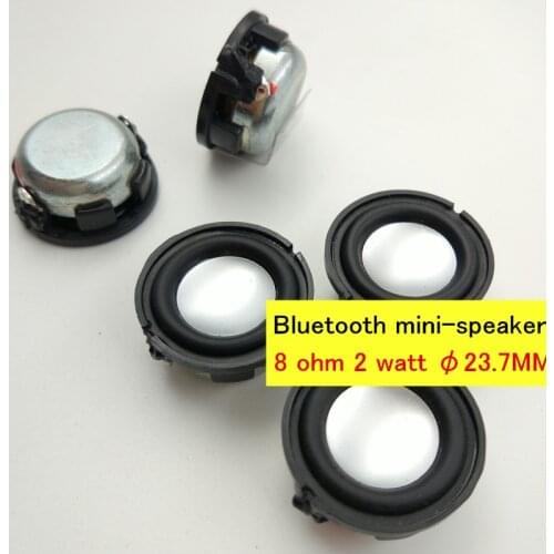 1PCS 8 ohm/4 ohm 2 watt diameter 23.7MM full range speaker 23mm round speaker household connection