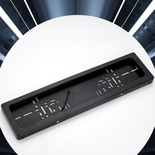 2pcs Car Number Plate Bracket Swap Blinds Control License Plate Frame Vehicles Car Truck Easy to Install Rust Proof