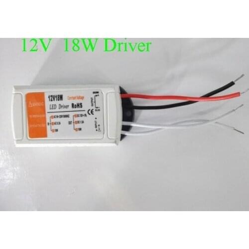 Free shipping 20pcs DC 12V 1.5A led light transformer LED constant voltage power supply adapter 18W