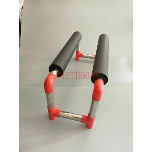 315*125*140mm Stainless Steel Red Black Boat Scaffold Stand for RC Boat
