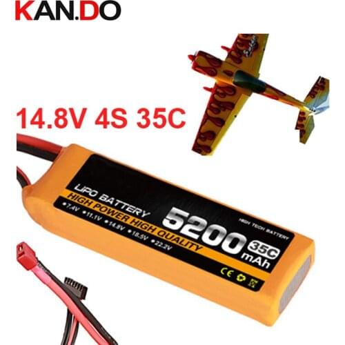 4s 35c 14.8v 5200mah airplane model battery 35C 5200mah aeromodeling battery model aircraft li-polymer battery airplane battery