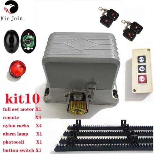 4000lbs Automatic Sliding Gate Operator of AC Motor as Door Closer gate motor engine(fobkeys photocells button lamp optional)