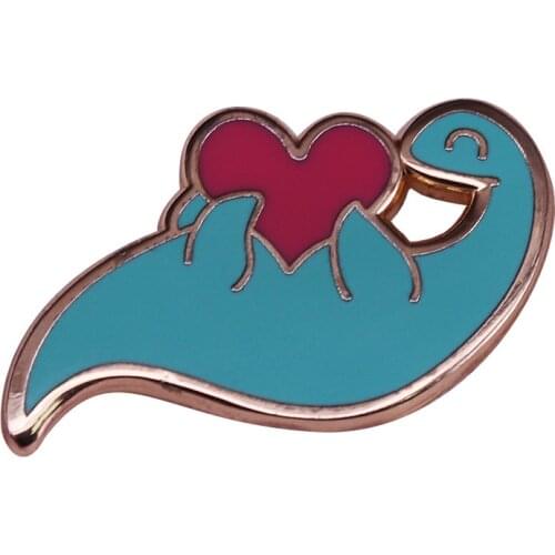 Brooches Aniaml Dinosaur Enamel Brooch Cute Badge Clothes Pins Tyrannosaurus Letter Clever Girl Hadde Shape Trinket Jewelry