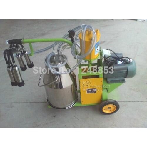 Household Portable Cow Milking Machine Milking One Cow in 5 Mins